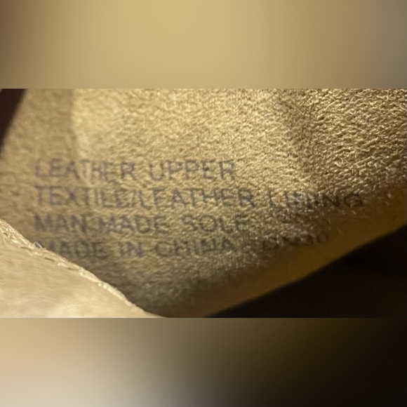 Corso Como Brown Suede Leather Booties, Size 8M, Peep Toe, Zip Back, 4” Heel - Picture 6 of 9